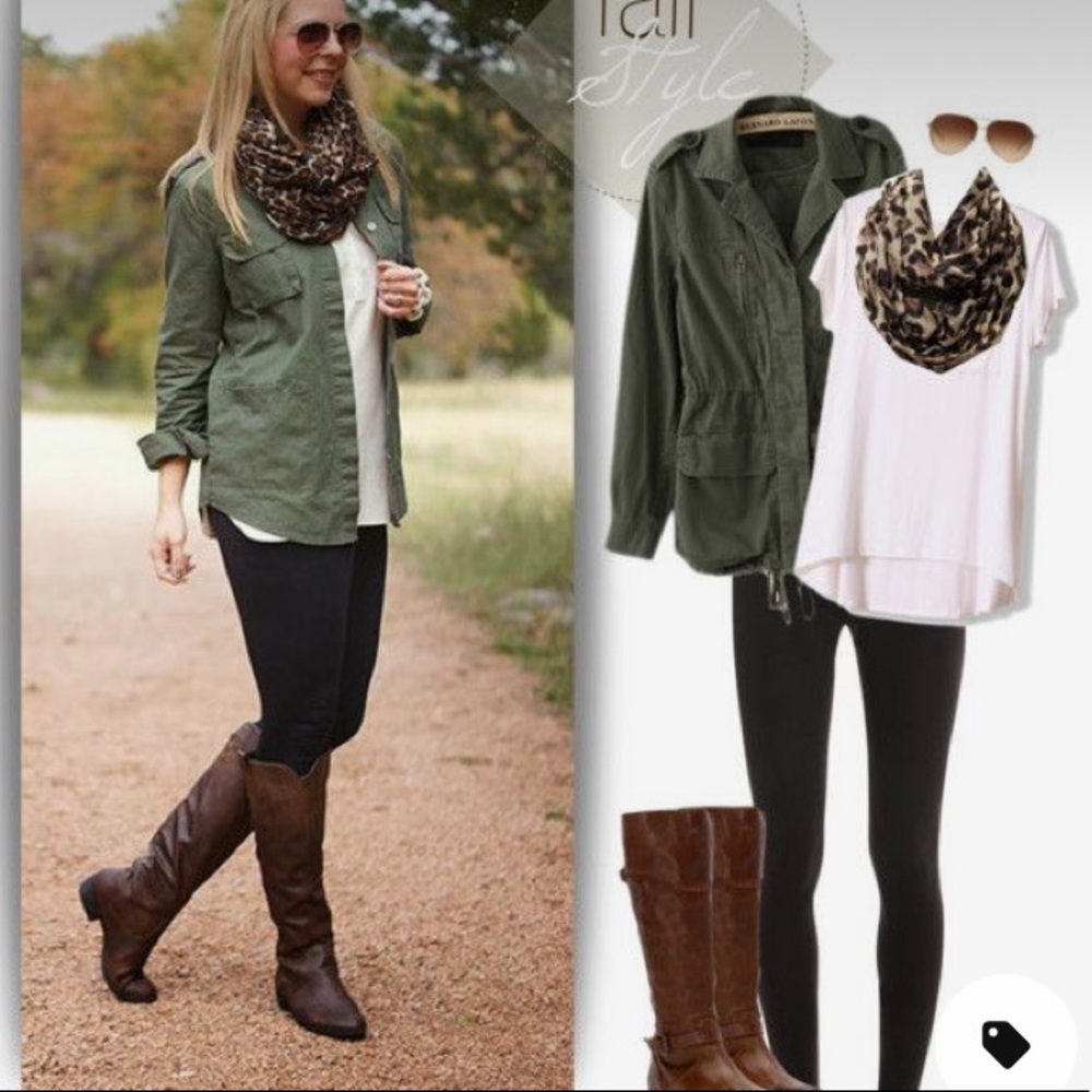 Olive army jacket - Picture 5 of 6